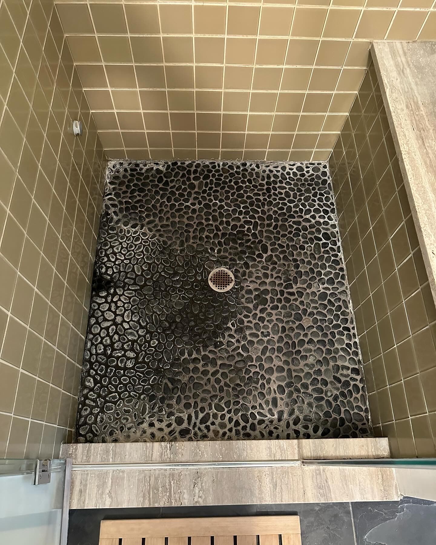 Before: Shower Refinishing