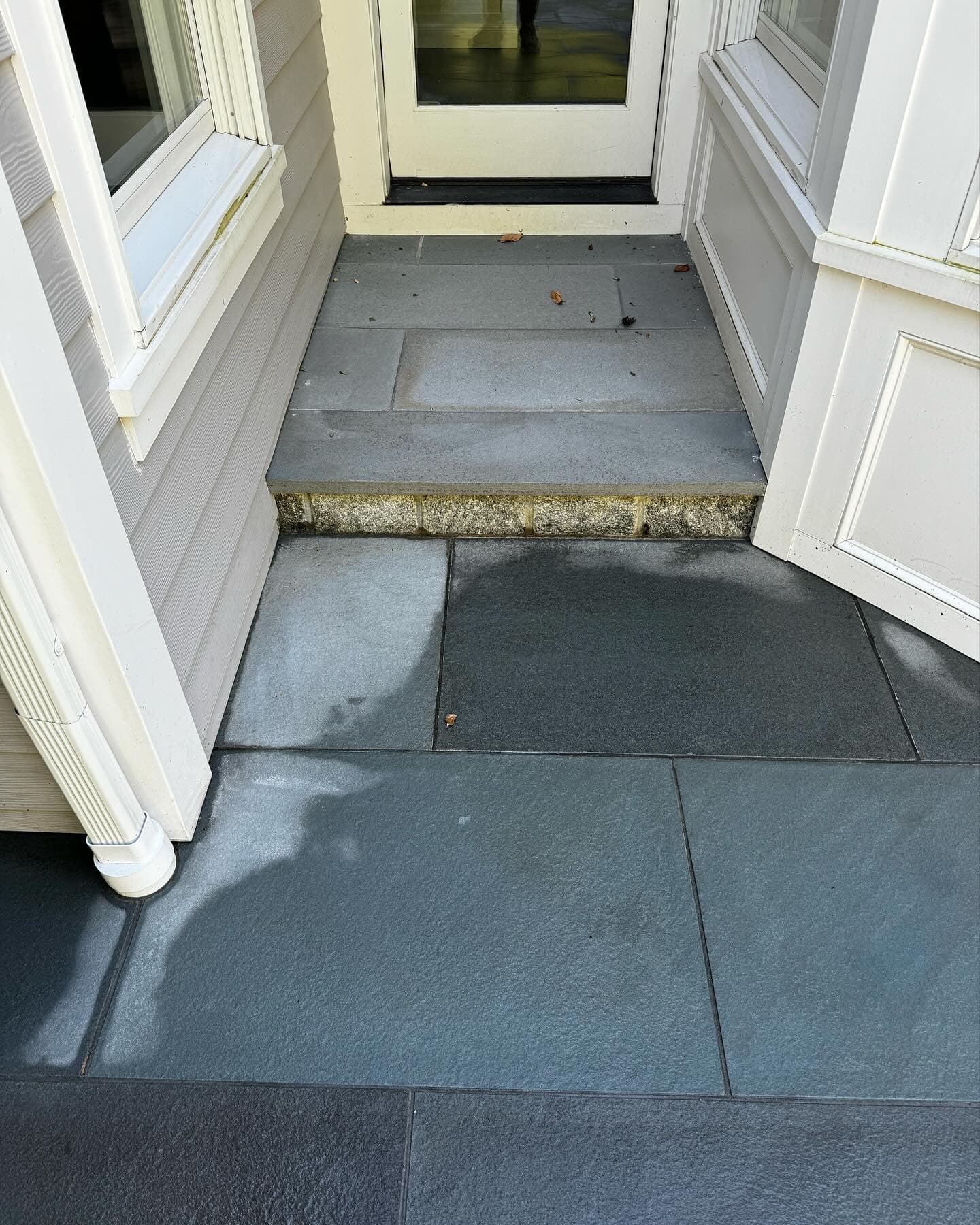 After: Stone Patio Restoration