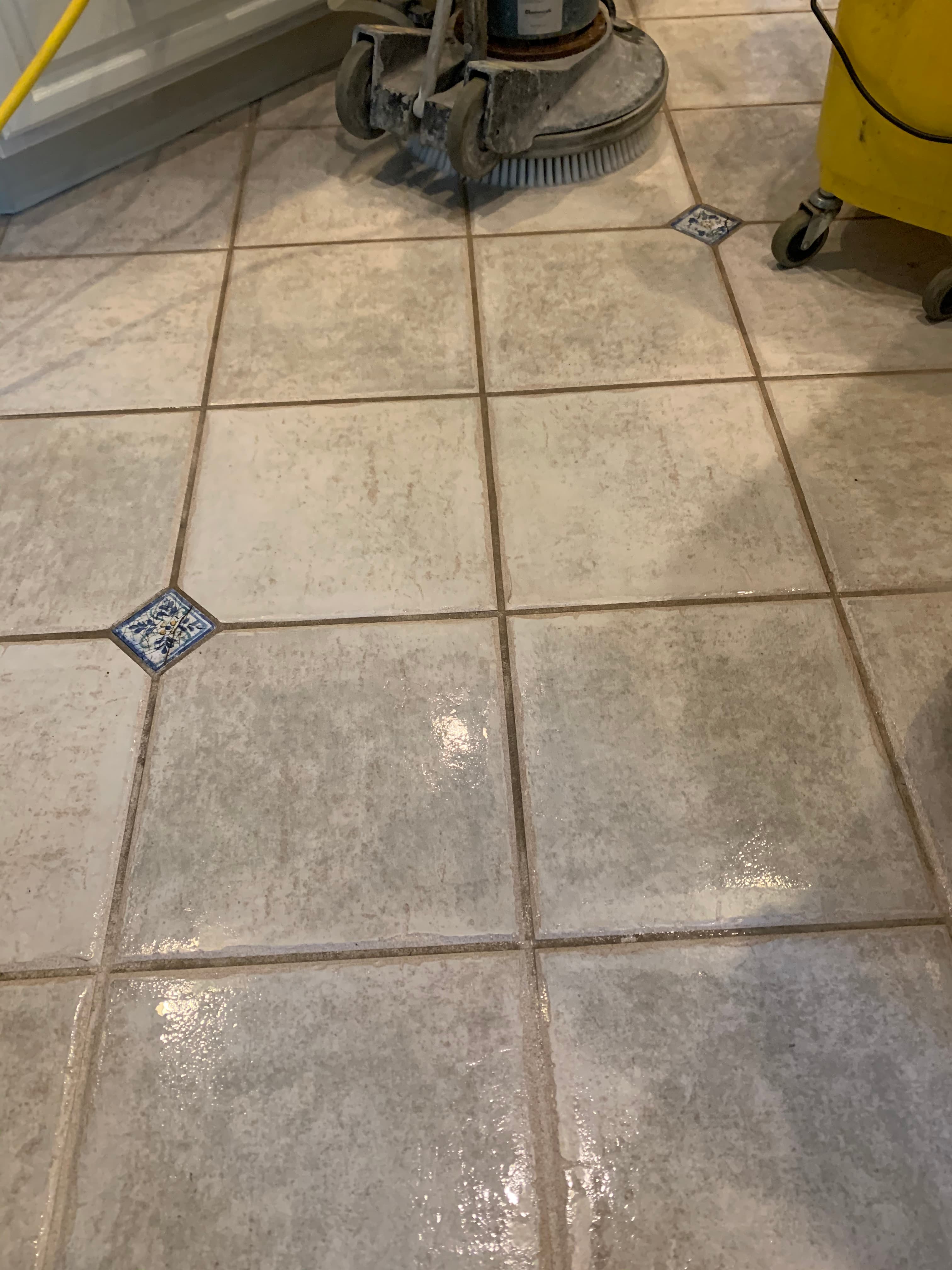 Before: Kitchen Tile Restoration