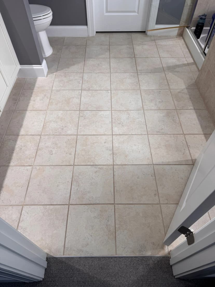 Professional tile and grout cleaning and repair